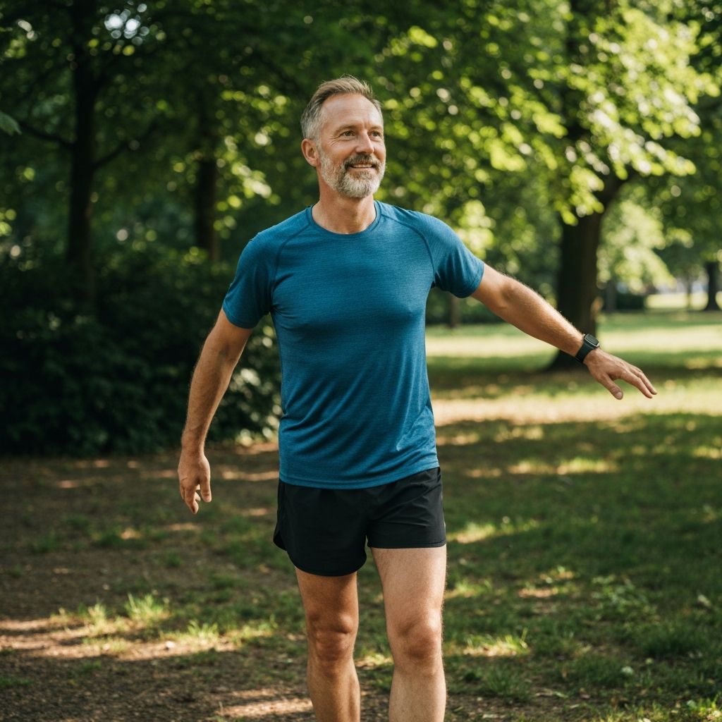 Aktiver männlicher Lebensstil